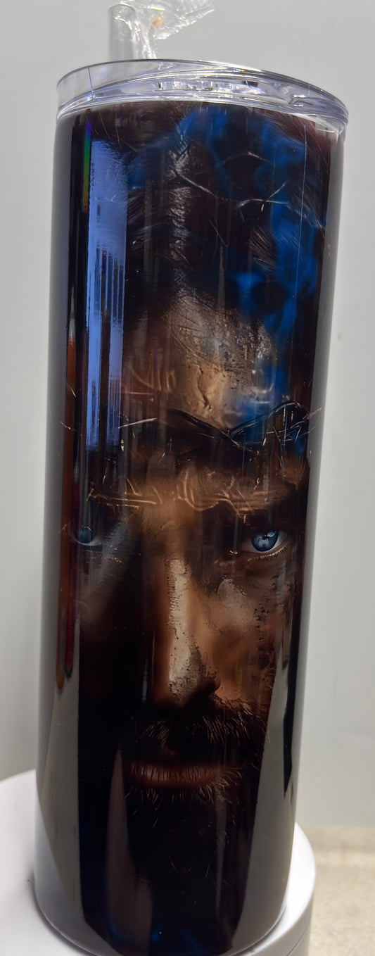 Face Of JESUS 20oz skinny mug