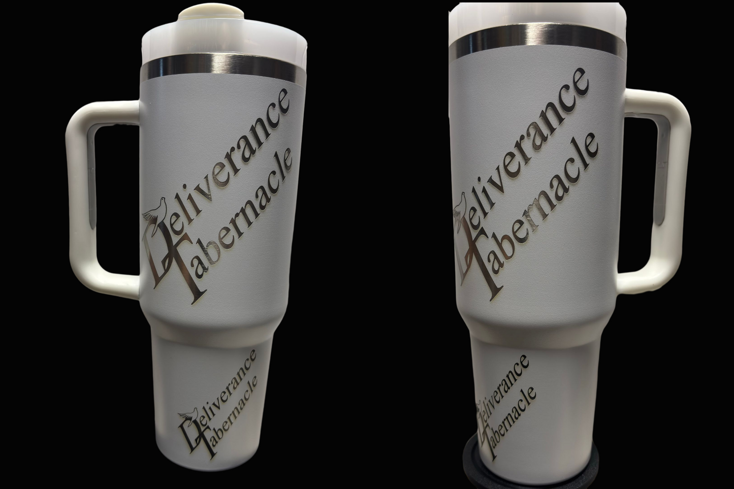 Deliverance Tabernacle Logo Engraved 40oz mug