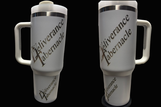 Deliverance Tabernacle Logo Engraved 40oz mug